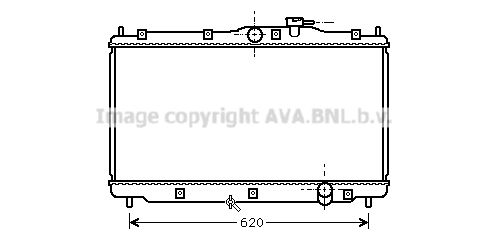 AVA QUALITY COOLING Radiaator,mootorijahutus HD2078